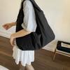 Autumn and Winter Versatile Commuter Shoulder Bag Women's Large-capacity Lazy Style Casual Canvas Tote Bag New Armpit Bag