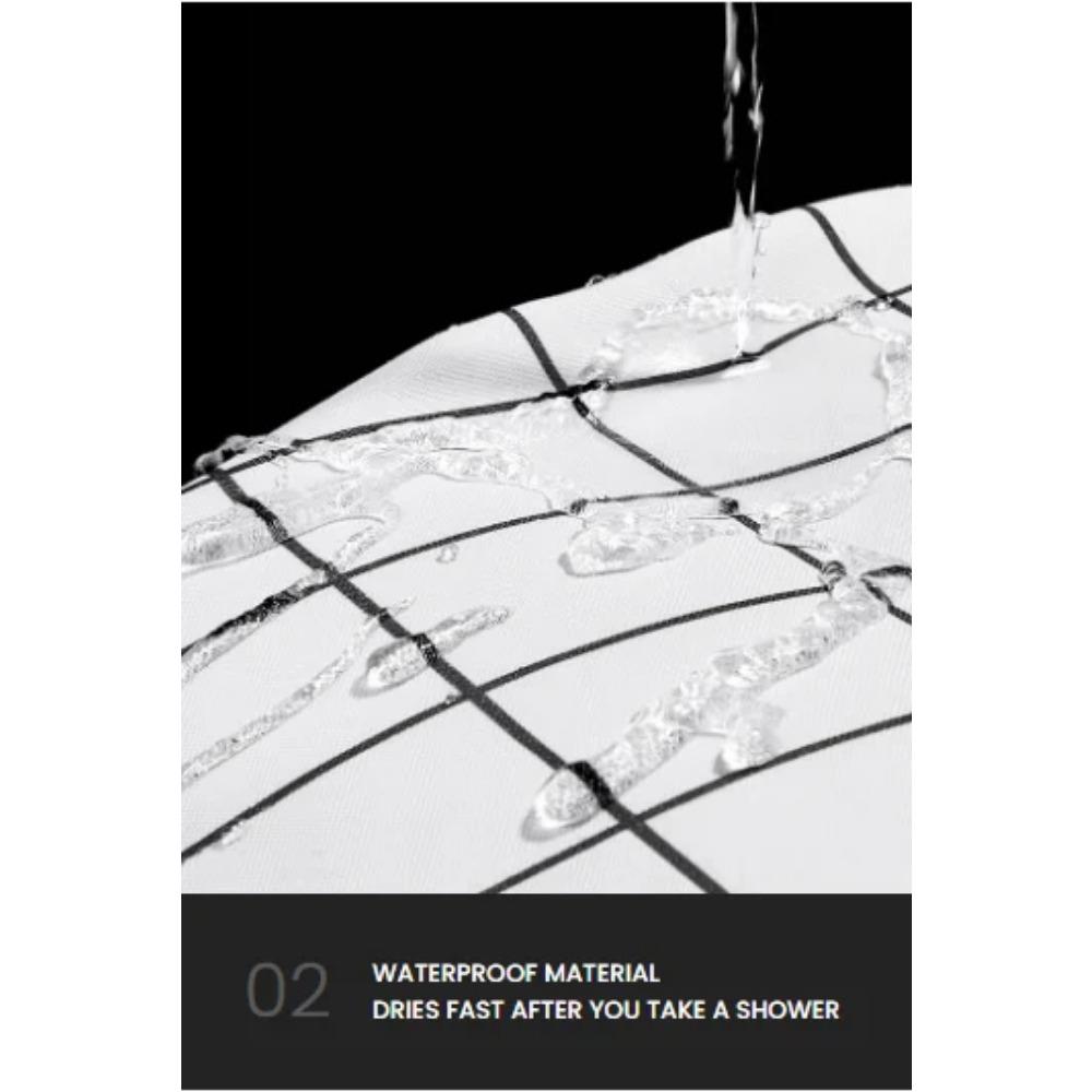 Winter Christmas Shower Curtain For Bathroom Cute Cardinal Bird Snowman For Snowflake Holiday Fabric Bath Curtain Xmas Pine Tree