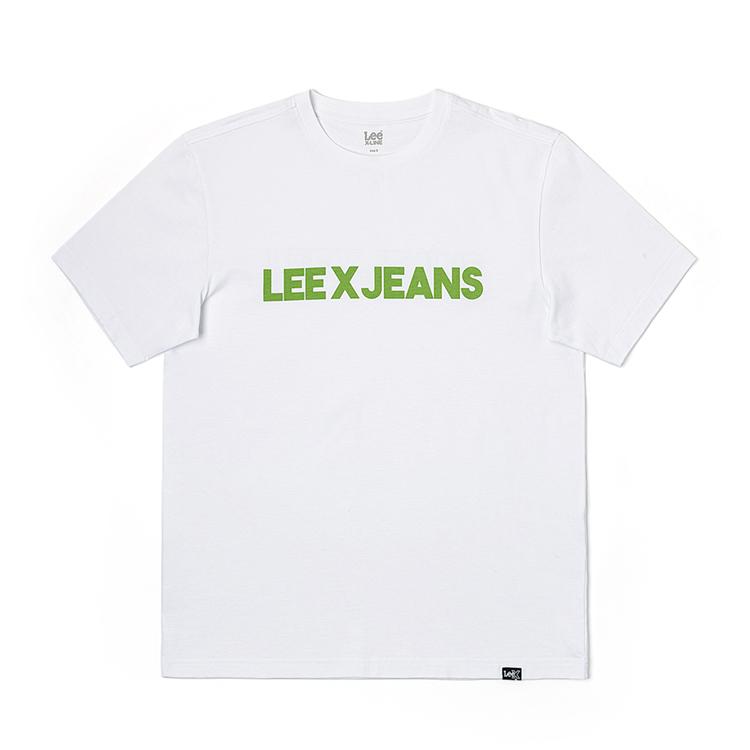 Lee T-Shirts Unisex White Crew Neck Moderate LUT0098404LE00FK14000