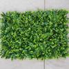 Пластиковая панель для стены из растений квадратной формы, устойчивая к УФ-излучению, панель для забора для конфиденциальности, декор для помещений