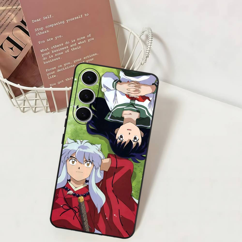 Anime I-Inuyasha Phone Case For Samsung S 24 Fe 25 Ultra Plus 20 Lite 21 30 22 23 24 22 Ultra 5G Fundas