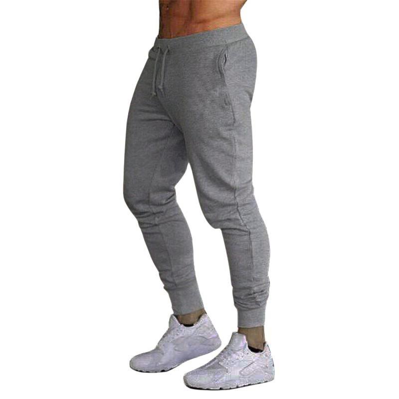 Спортивные брюки мужские спортивные однотонные брюки модная спортивная одежда повседневные брюки с короткими штанинами