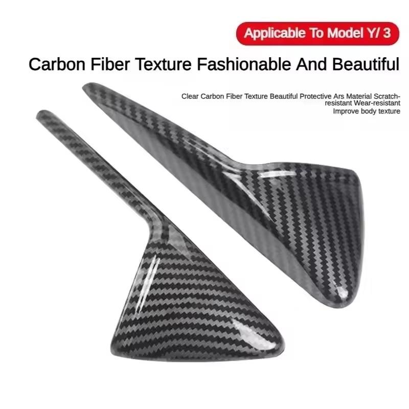 For Tesla Model 3/Y 2025 Model Side Camera Cover and Turn Signal Trim Protector ABS Fender Accessory Car Exterior Accessories