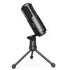FIFINE K669D XLR Dynamic Microphone, Unidirectional, with Stand, Compatible with Audio Mixers and Audio Interfaces, for Gaming, Voice Chat, Recording,