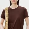 LESS 2025 Summer Round Neck Short Sleeve T-Shirt