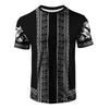 Мужская летняя футболка с круглым вырезом и коротким рукавом с 3D-принтом, повседневные дышащие топы
