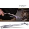Wrench Extender Tool Bar 15 Inch Long Torque Wrench Extension with 12 Inch Hole for Mechanics