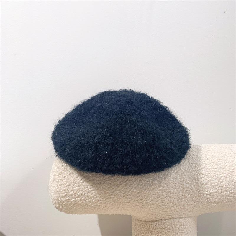11 цветов, однотонный шерстяной берет для женщин, осенне-зимний планировщик, милая и милая шляпа Senior Sense, повседневная и универсальная кепка художника