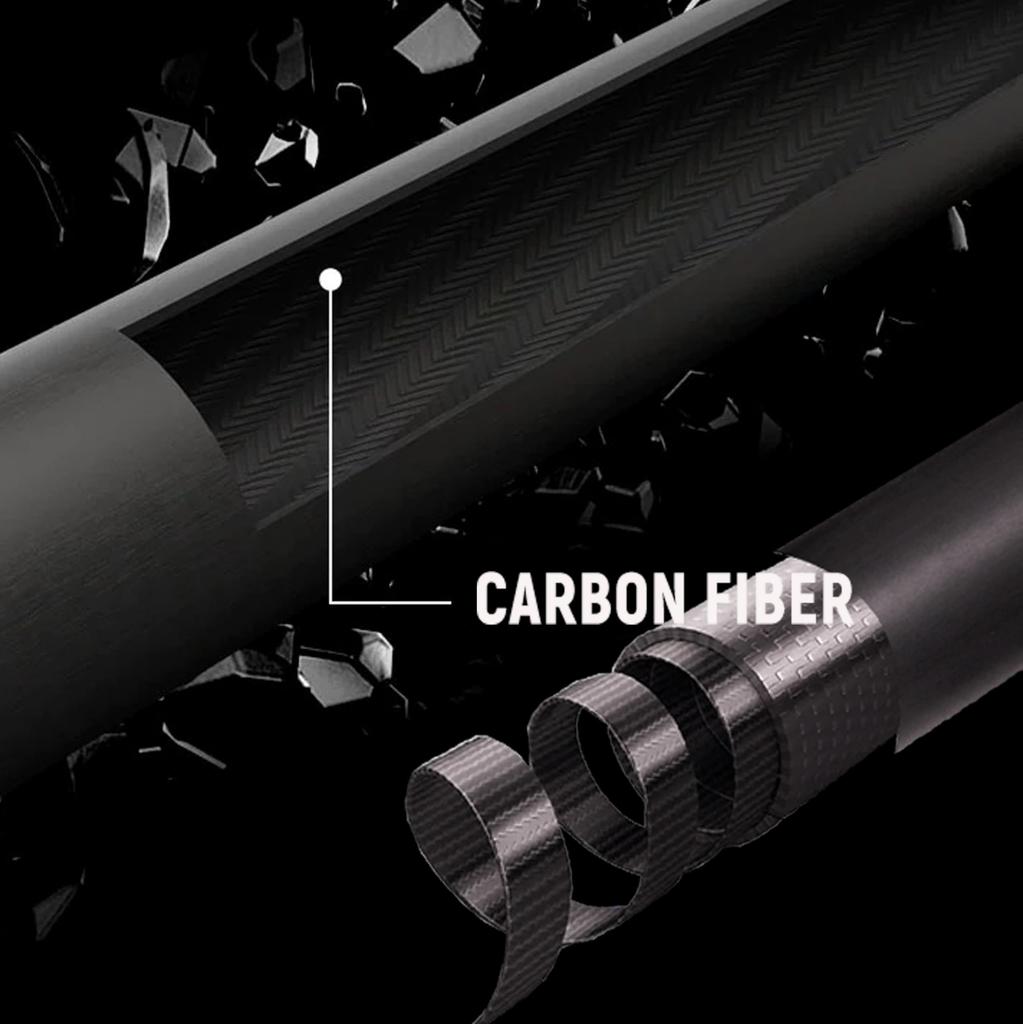 KHEALING Бильярдный кий Карбон Наклейка из свиной кожи Черный Электрическое дерево Наклейка Т 700 Карбоновое волокно 58 дюймов Бильярдные принадлежности Соединение Ручная работа Прямой Подходит 9 шаров унц