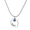 Bff Best Friend Froever Best Friend Heart Patchwork Necklace