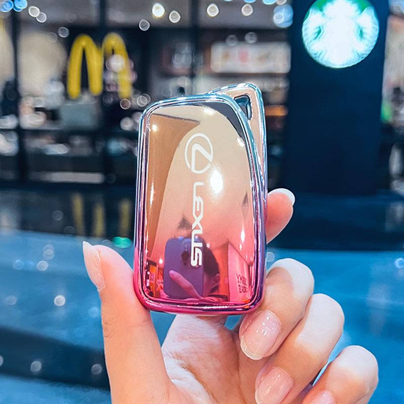 Key Case for Lexus RX300H, NX300, ES250, LX570, and ES200 Models