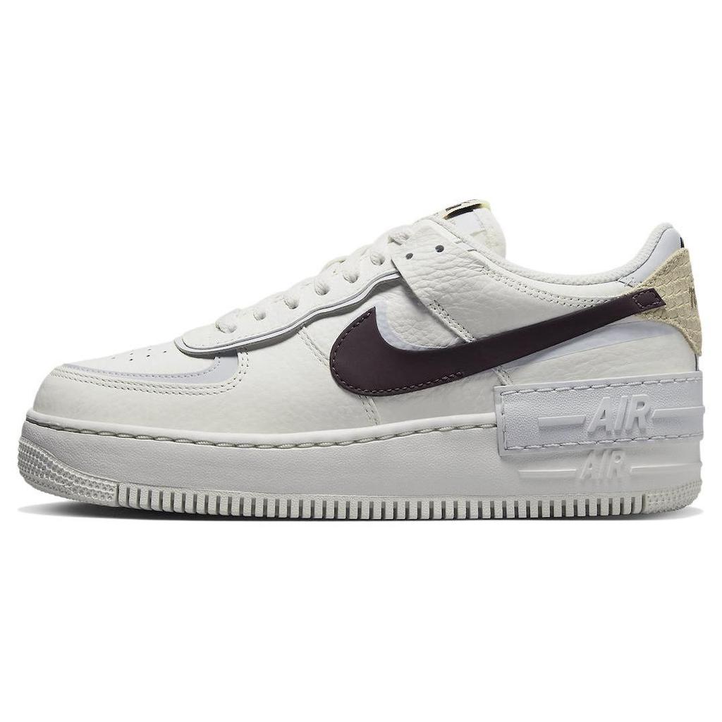Nike Air Force 1 Shadow Sail Earth Python Women Sneakers Cream Photon-Dust Phantom FD0804-100