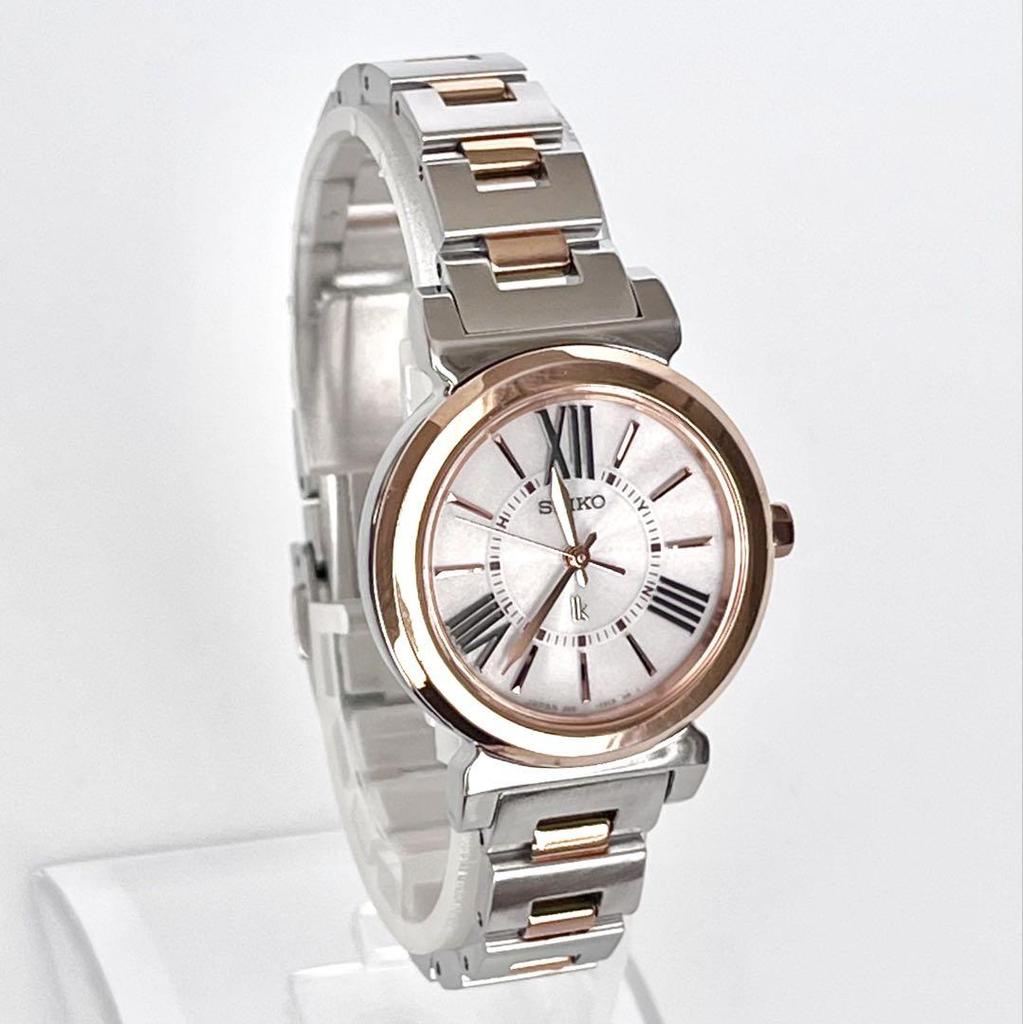 [USED] Seiko Rukia Women's Watch, Working, Radio-Controlled Solar, S2038
