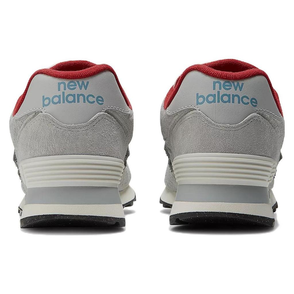 New Balance 574 Grey Blue Varsity Red Women Sneakers WL574BU2