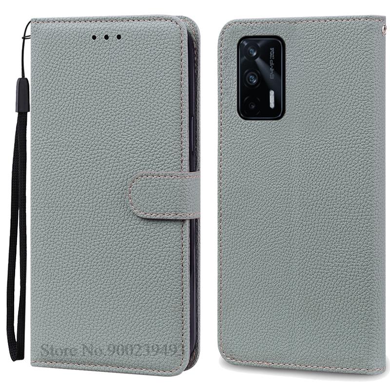 For Realme GT 5G Case Pu Leather Flip Wallet Case For Realme GT 5G Cover Phone Case For Realme GT 5G Cover Coque Fundas