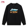 Li-Ning Унисекс подростковая толстовка с флисовой подкладкой и круглым вырезом YWDV705
