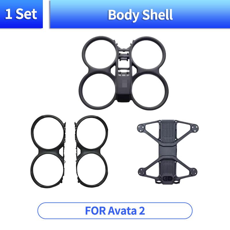 Original Avata 2 Frame Assembly Upper Middle Frame Shell Gimbal Protective Cover Front Cover Replacement Repair Parts