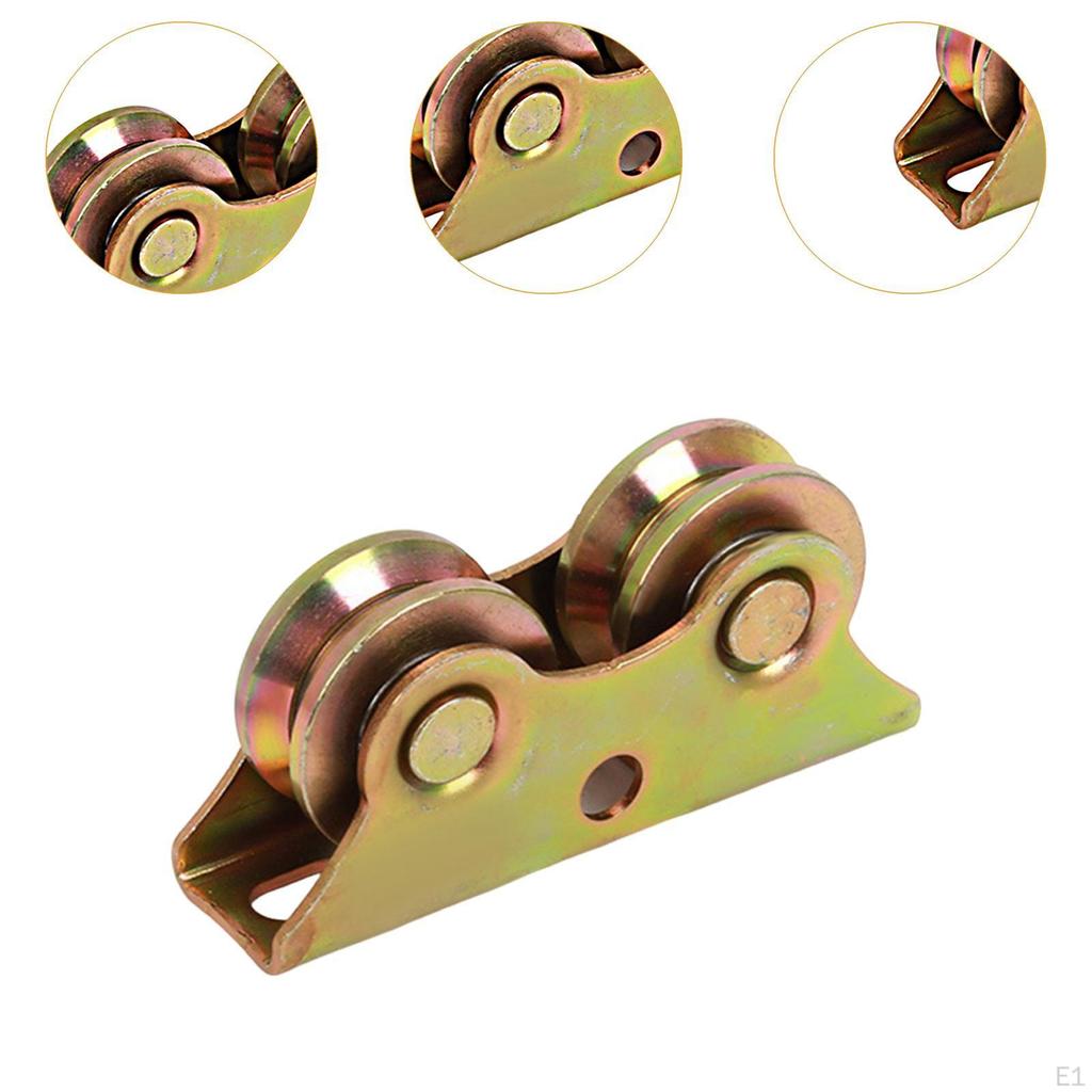 Bearing Equipped V Groove Wheel Pulley for Sliding Door Roller Floor Guide