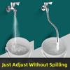 360° Rotating Portable Bendable Faucet Extender Pipe Lengthening Tube Faucet Extender Bathroom Tap