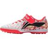 Li Ning Kids Football Synthetic Leather Comfortable Versatile Low-Top Football Shoes Kids Football Shoes Red YKGV008-3