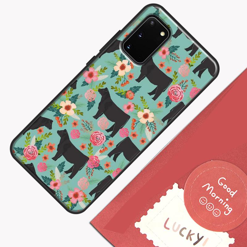 Cute Highland Cow Phone Case For Samsung Galaxy S24 S26 Ultra S20 S21 S22 S23 S25 Plus S10 S25 FE Cover Shell