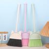 1 Set Cartoon Flexible Bristles Kids Pretend Play Toddlers Indoor Outdoor Floor Sweeping Tool Kit Mini Children Broom Dustpan