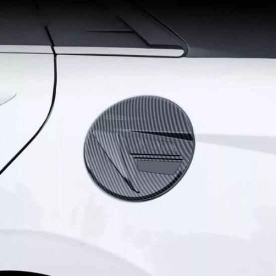 Накладка на крышку бензобака из углеродного волокна, отделка, подходит для Hyundai Elantra -2024