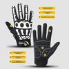 1 Pair Skeleton Design Cycling Gloves Breathable Touchscreen Gloves  Cycling Sports