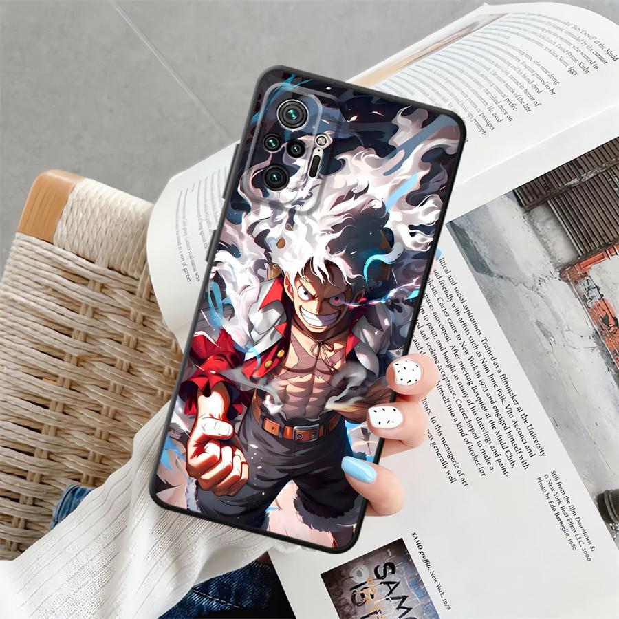 Крутой аниме чехол с Луффи для Xiaomi Redmi Note 9s 10S 11 13 12 Pro Plus 10 9 8 Pro 11S 12S Funda Чехол для телефона