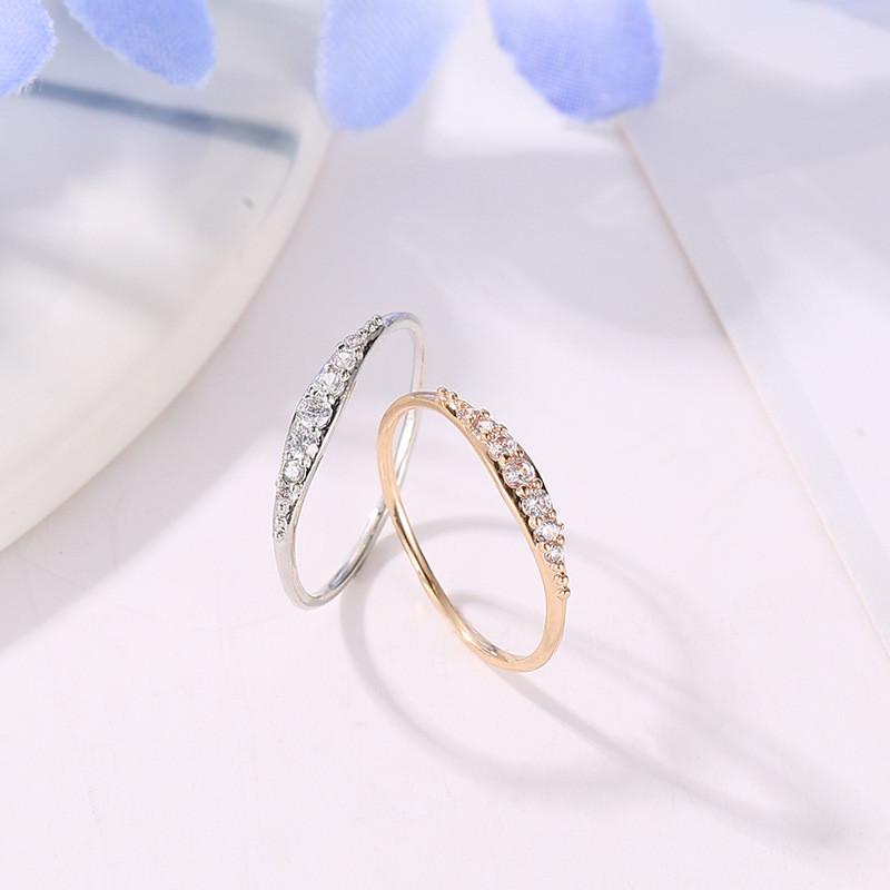 Модные простые женские кольца, свадебные украшения, аксессуары, подарок