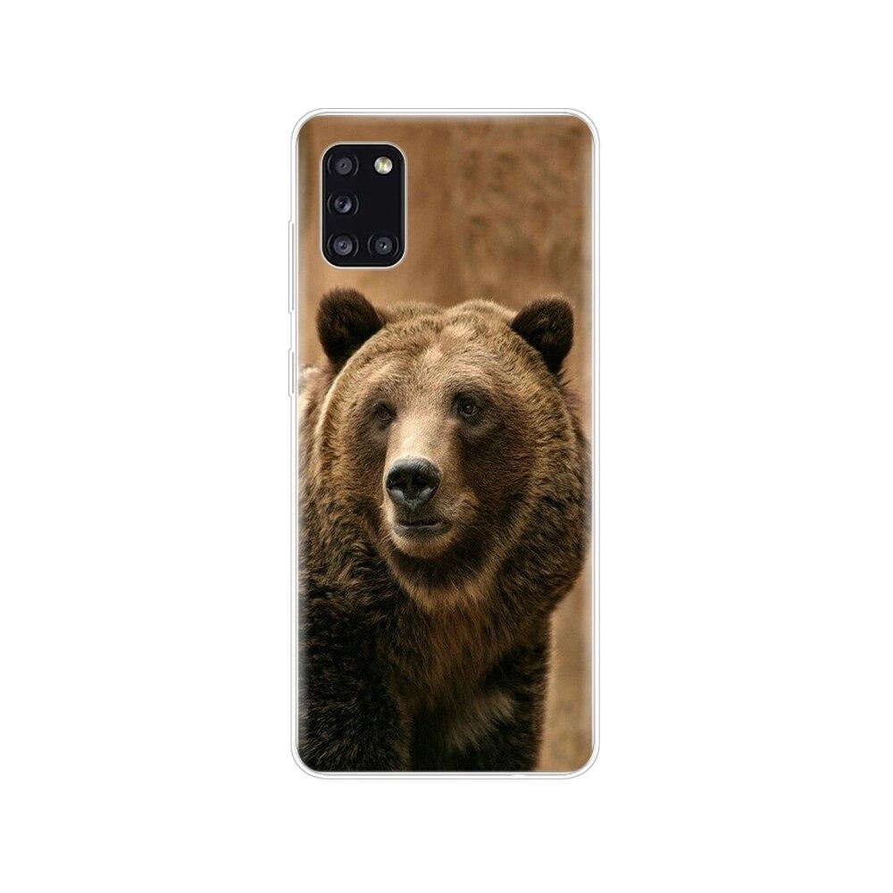 Чехол для Samsung Galaxy A31 Чехол для Samsung A31 A 31 SM-A315F 6,4"; Чехол для телефона, силиконовый мягкий чехол из ТПУ, полный защитный бампер