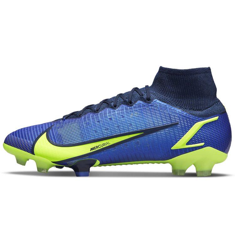 Nike Футбольные бутсы Mercurial Superfly 8 FG для твердого грунта Мужские Синие CV0958-574
