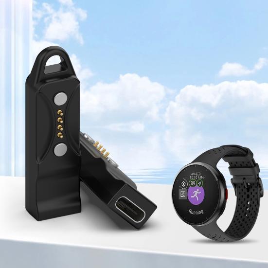 Адаптер-зарядное устройство для умных часов Polar Looping/Vantage M3 Type-C Быстрая зарядка Магнитный кабель-зарядка Преобразователь мощности Аксессуары для часов