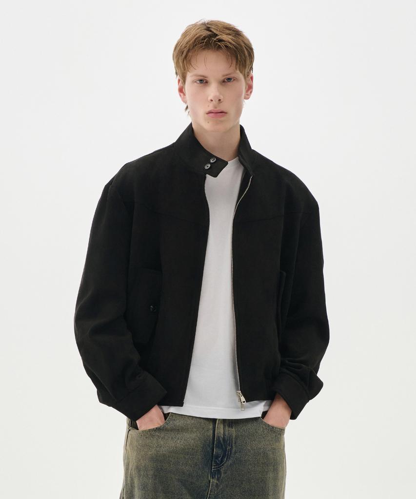 Tradclub Suede Harrington Jacket (2 Colors)