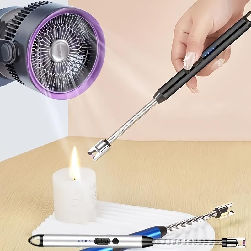 USB-зажигалка с быстрым зарядом и долгим сроком службы | Удлиненный термостойкий металлический корпус | Многоцелевая зажигалка-палочка для кемпинга на открытом воздухе, в чрезвычайных ситуациях