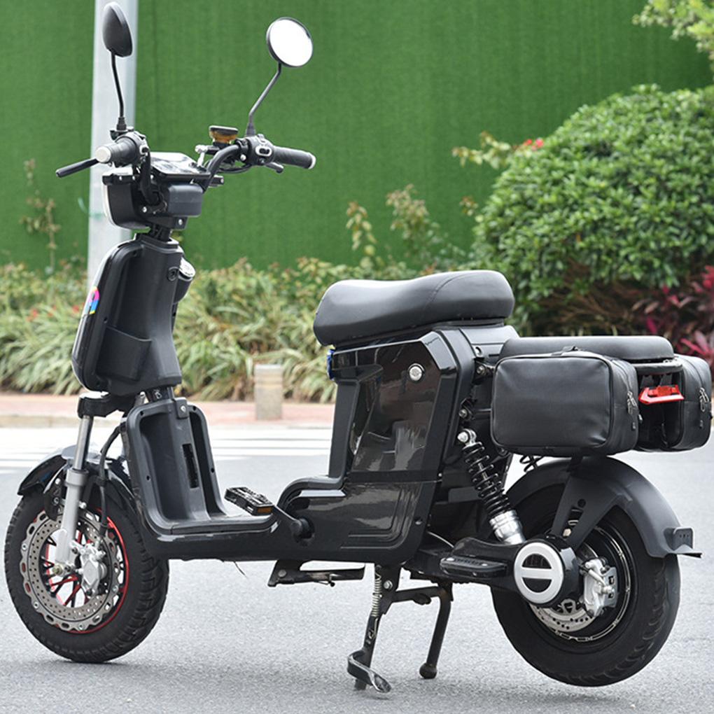 Side Bag Riding Rear Seat Backpack Electric Tail Bags Storage Carrier
