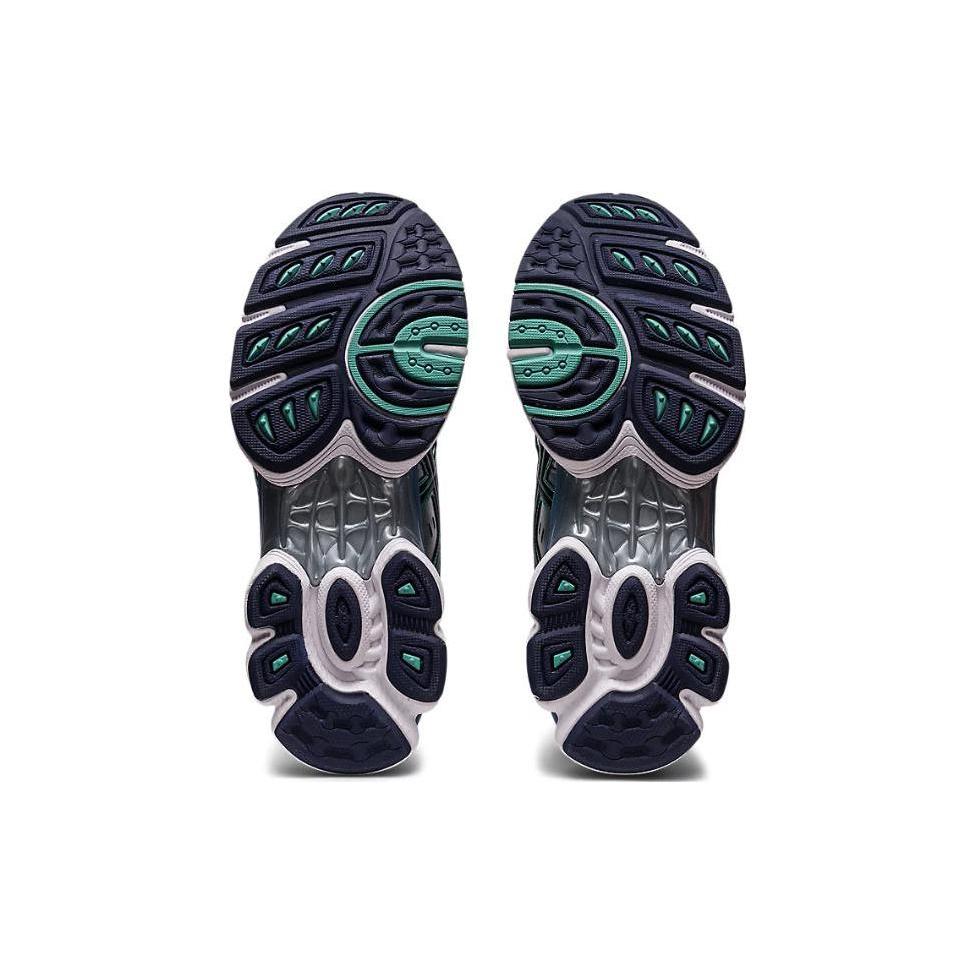 Asics Гель Nimbus 9 Белый Мятный Стальной Синий 1201A424-104