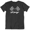 Racing Flags Car Drag Strip Checkered Auto Hot Rod Muscle Tee Unisex T-Shirt