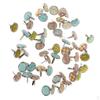 50 Piece Brads Paper Craft Fasteners For Cardmaking DIY