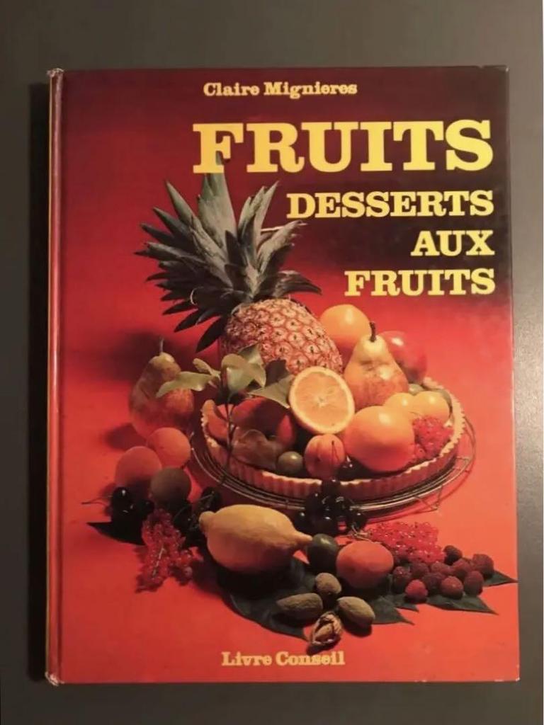 [Б/У] Десерты с фруктами Французская кухня Книги Книги рецептов