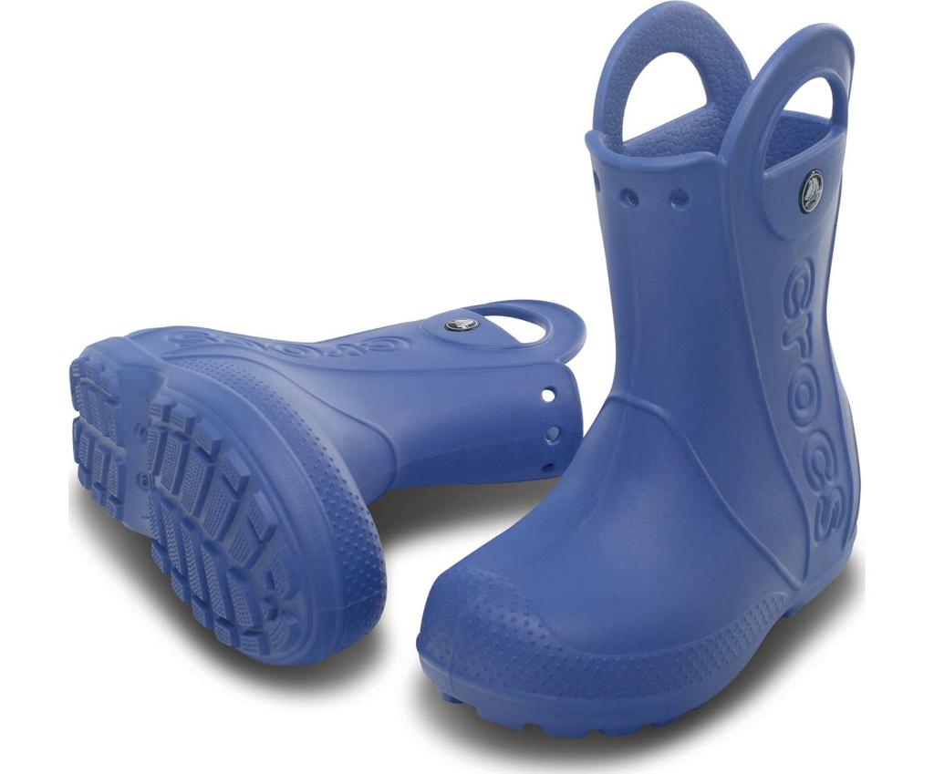 Crocs Handle It Rain Размер 10 Детские сапоги, Синий,