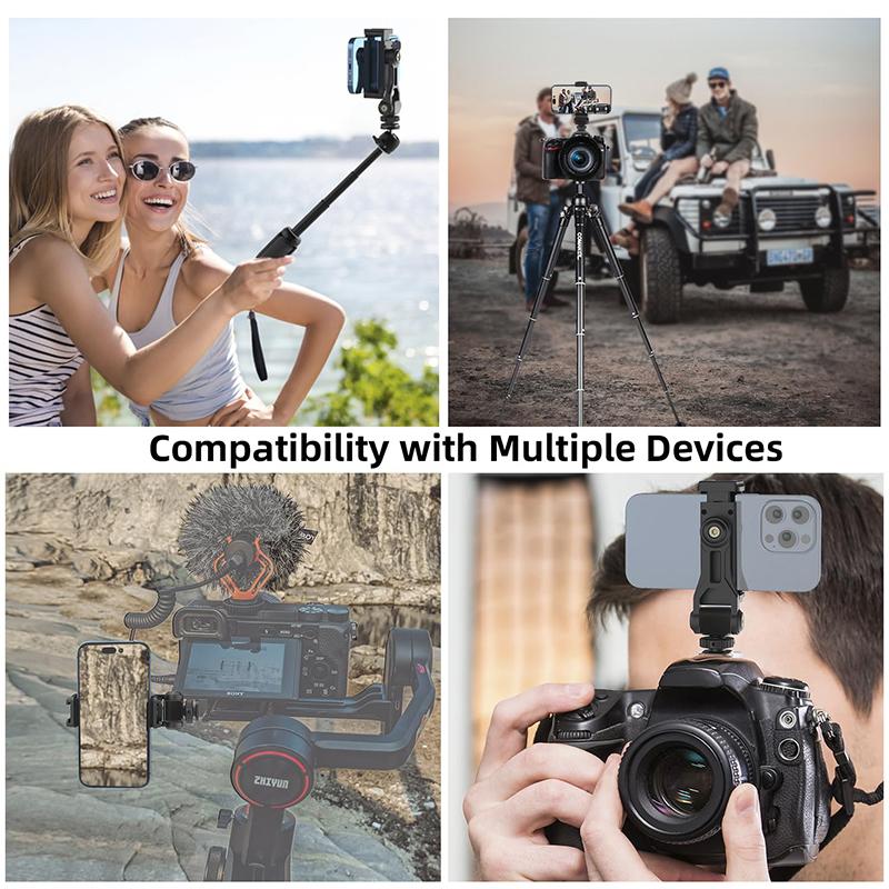 Держатель-адаптер для мобильного телефона, кронштейн для камеры DSLR, светильник для цифровой камеры, штатив, устройства
