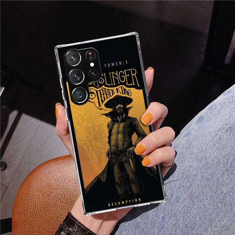 Чехол для телефона Stephen King The Dark Tower для Samsung Galaxy S24 S25 Edge S26 Ultra S23 S22 S21 Plus S20 FE + Персонализированная печать Co