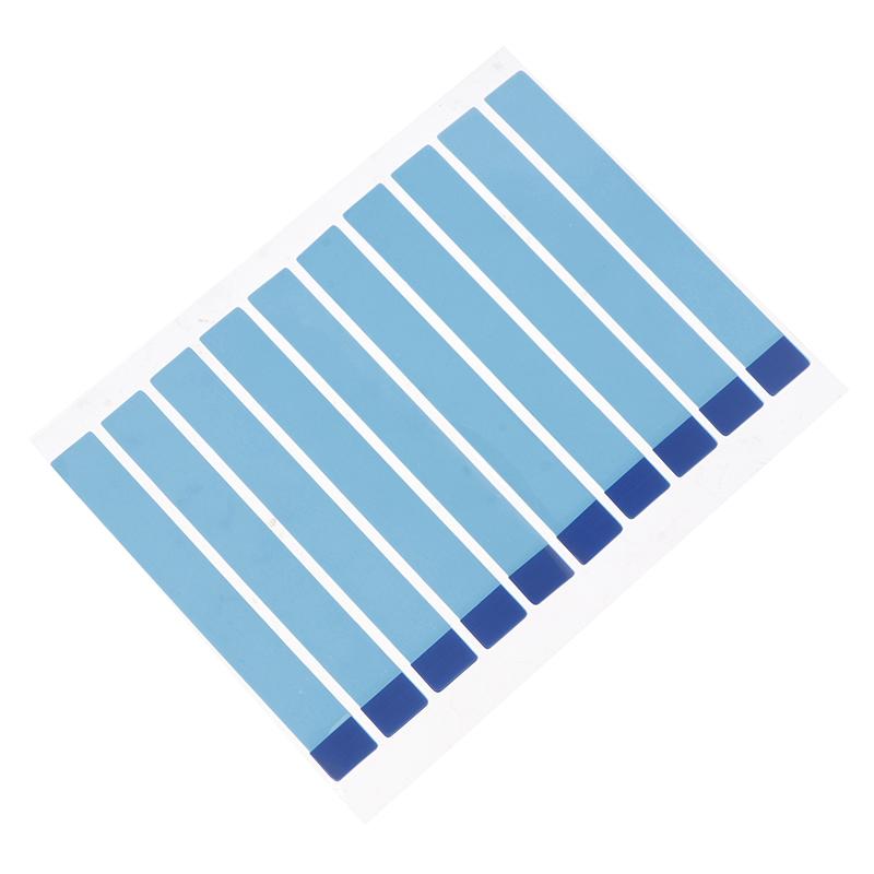 10 шт. Универсальная наклейка для аккумулятора мобильного телефона, легко надеваемая, бездорожечная лента, двухсторонняя лента