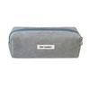 Large-capacity Stationery Storage Bag Corduroy Pen Pouch High Quality Pencil Box