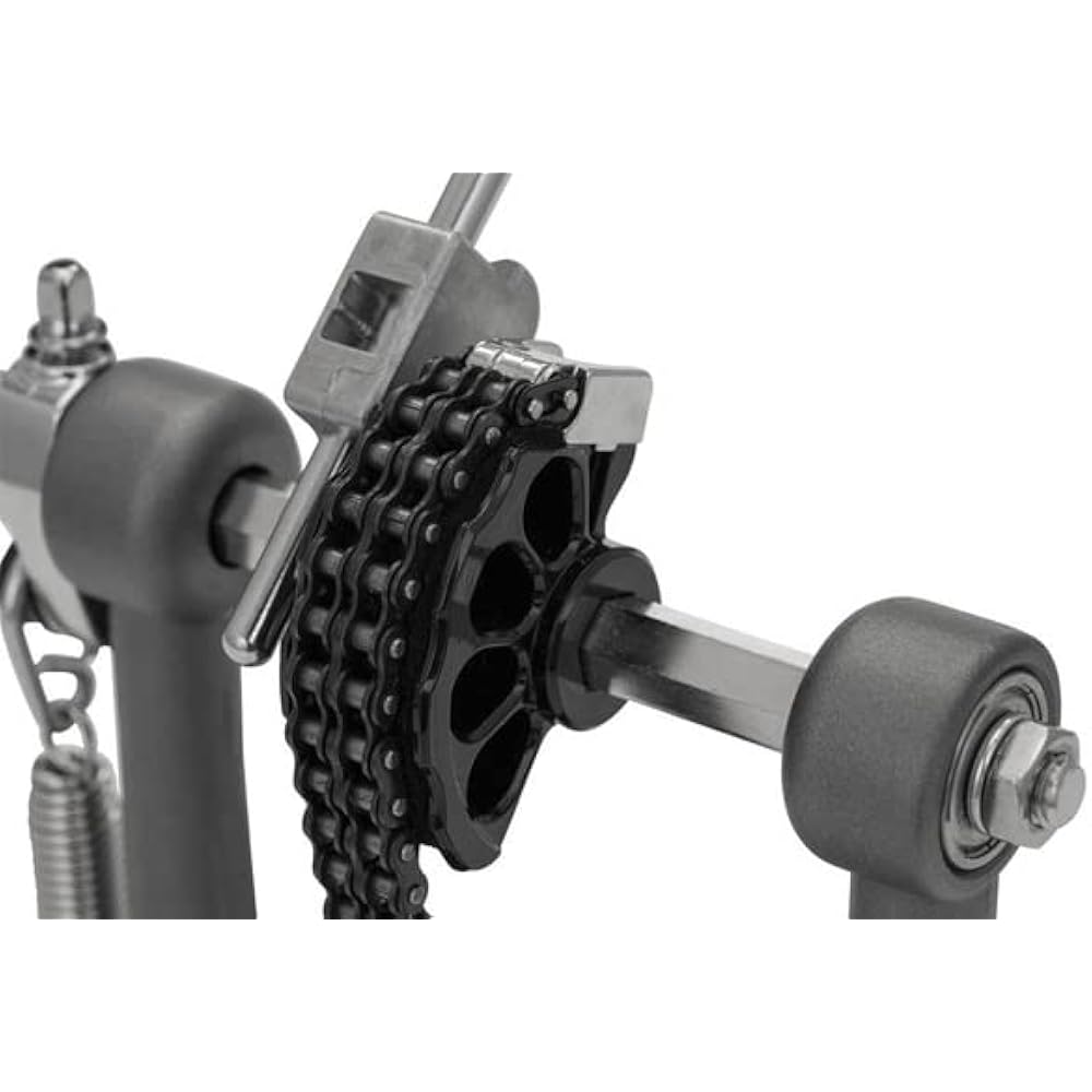 Pearl P-1030 Pearl Drum Single Pedal Eliminator Solo “BLACK” Round Cam Duo Beater