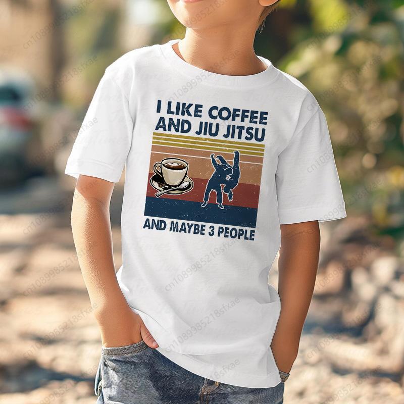 Рашгард Джиу-джитсу Murder Yoga Kid Повседневная детская футболка с новым принтом Футболка для девочек с коротким рукавом и круглым вырезом Летние топы Футболка