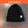 Hat Knit Mens With Solid Color Design Thick Knit Hat For Winter And Autumn Use