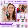 2D Plane, Acrylic Cartoon Keychain, Can Be Hung On Schoolbags, Shoulder Bags, Keys,Cute Keychain,Dressing Embellishment.