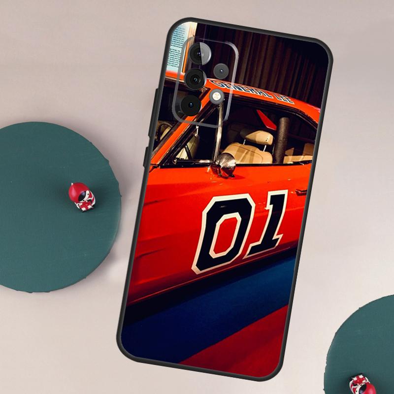 The General Lee Dukes Of Hazzard 01 For Samsung Galaxy A54 A34 A24 A14 A12 A22 A32 A52 A13 A23 A33 A53 A73 A71 A51 Phone Case